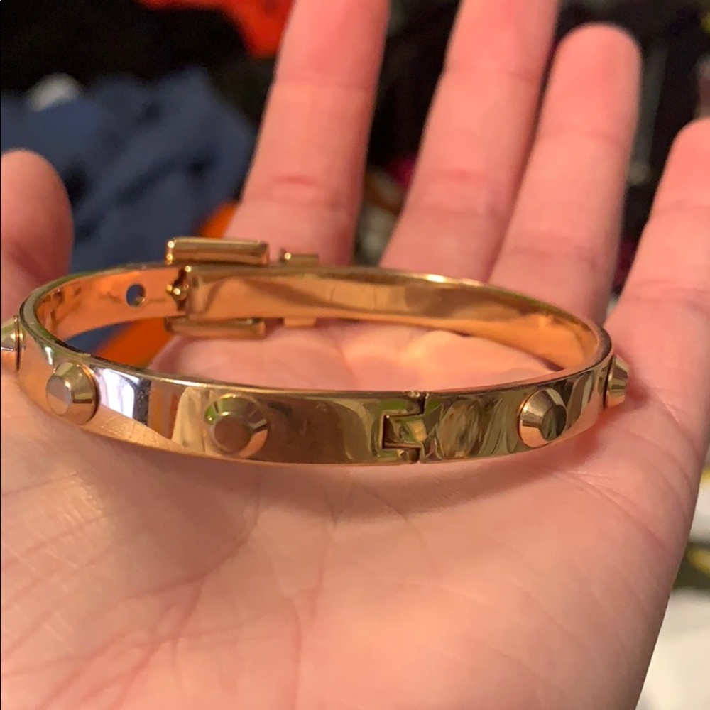 MK rose gold bracelet